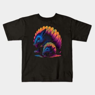 Armadillo Fathers Day Kids T-Shirt